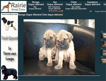 Tablet Screenshot of dogue-allemand.info